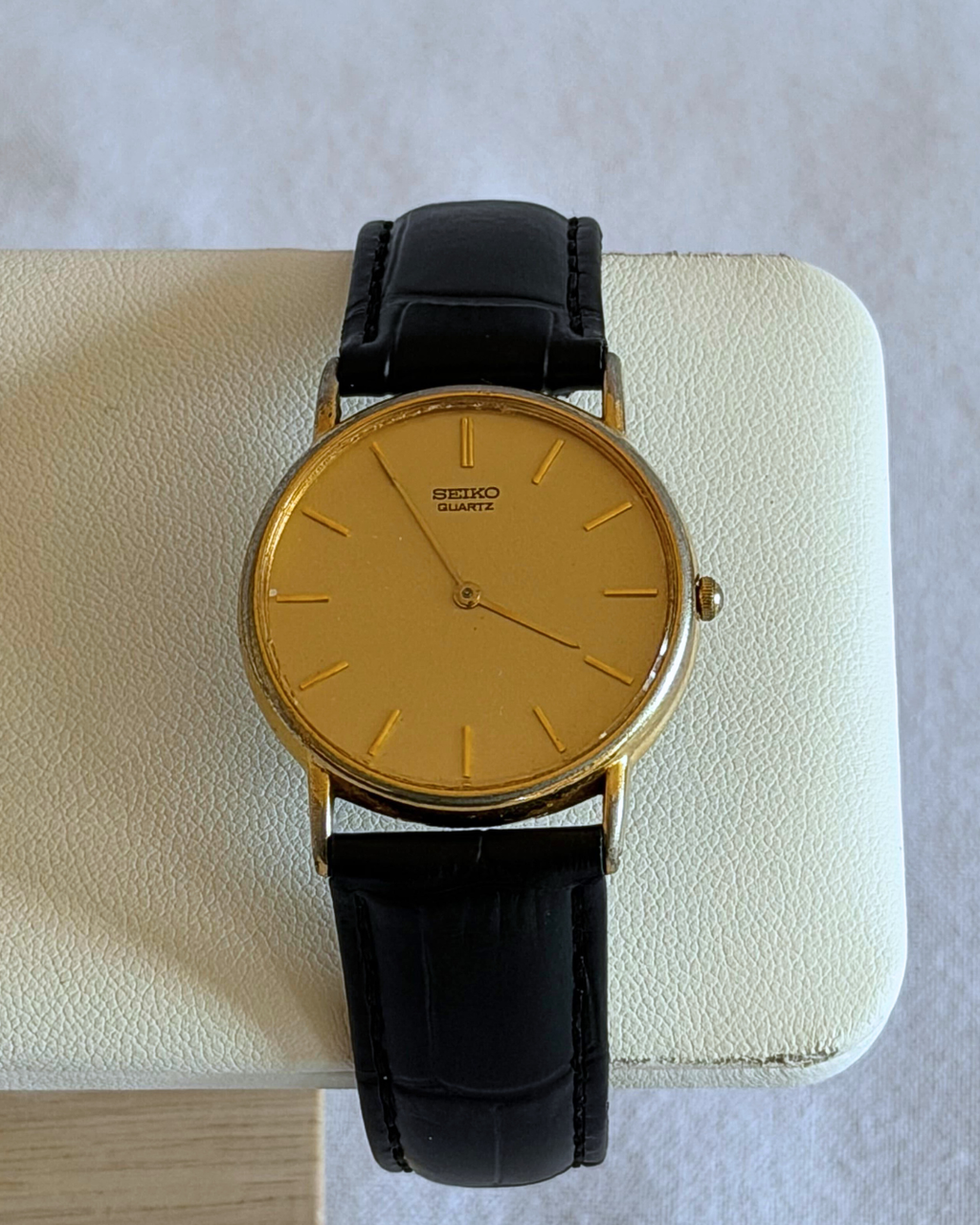 1987 Champagne Dial Dress Watch