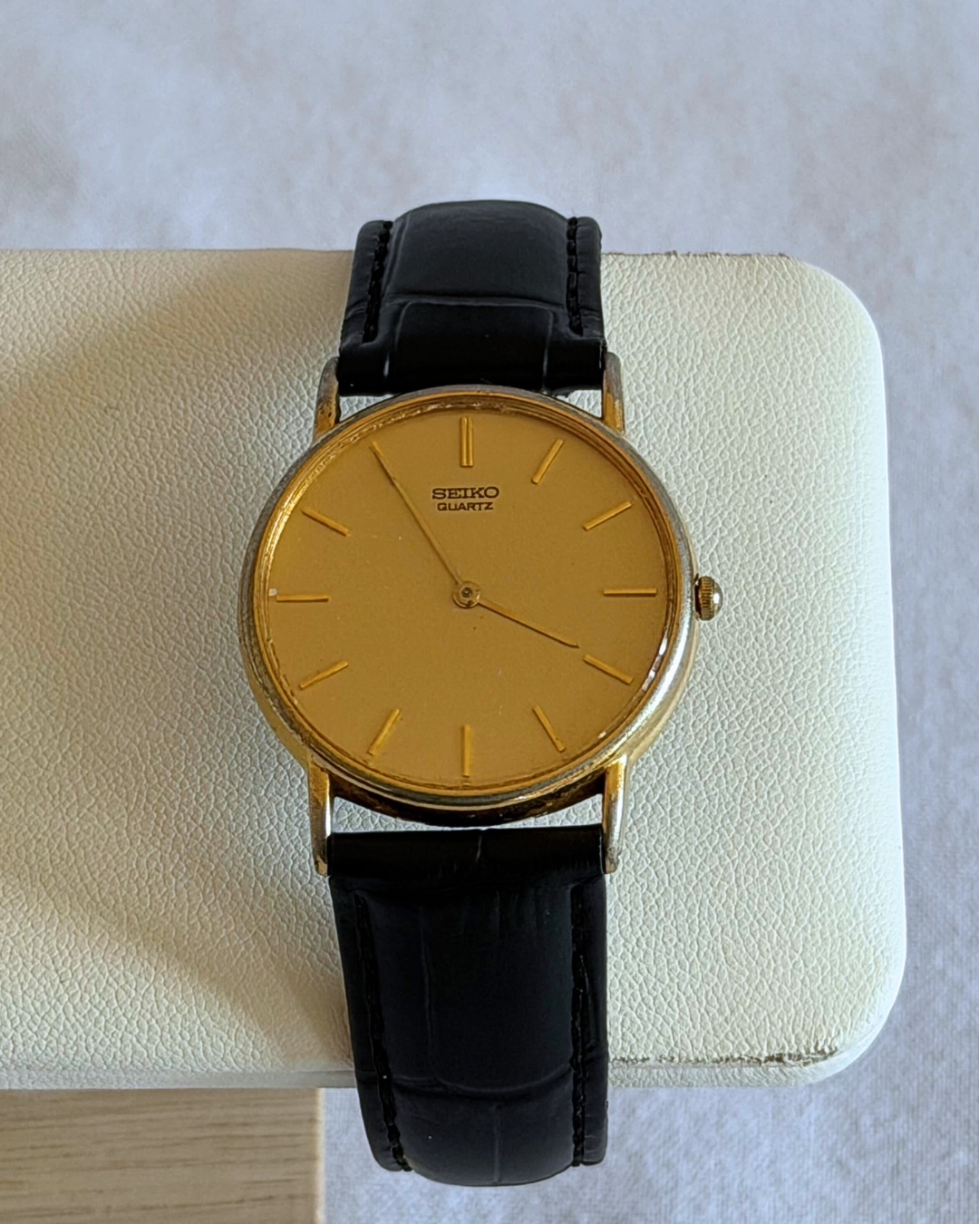 1987 Champagne Dial Dress Watch