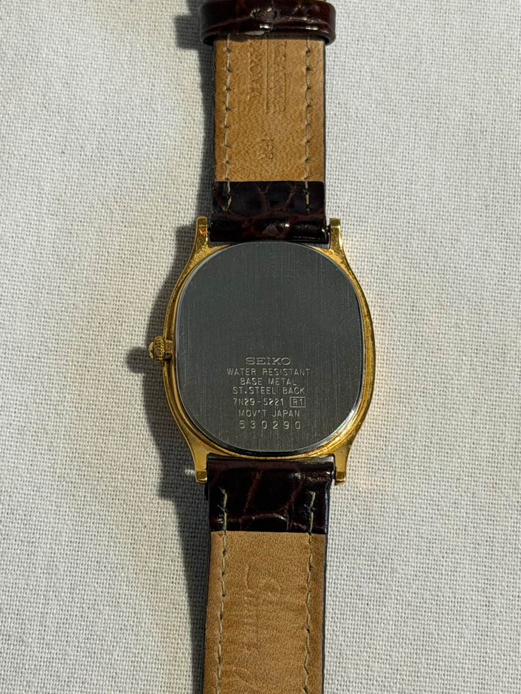1995 Seiko Rounded Tank