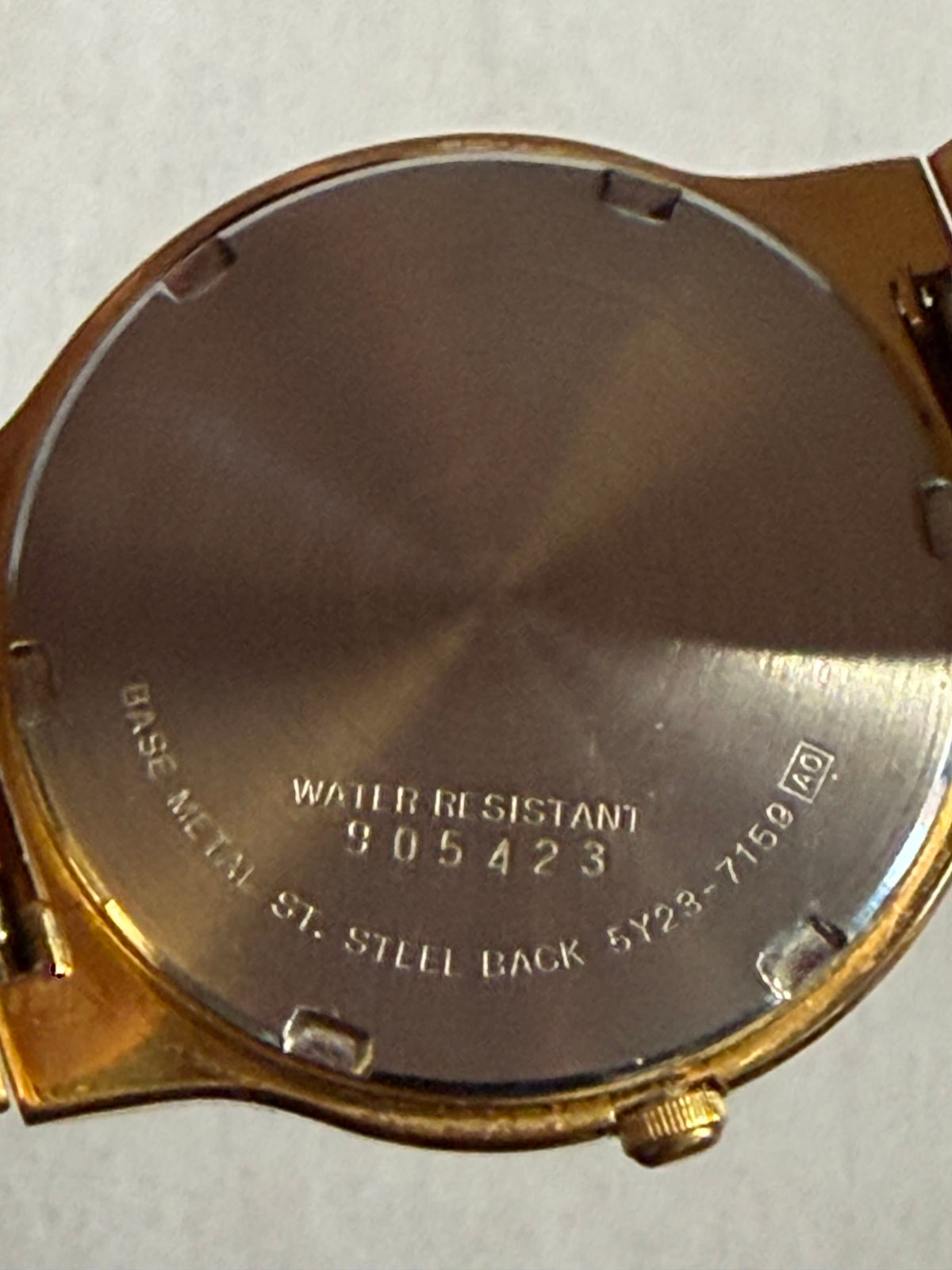 1989 Seiko Gold Dress Watch