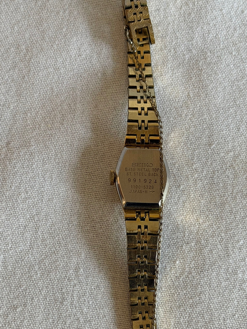 1989 Seiko Gold Dress Watch