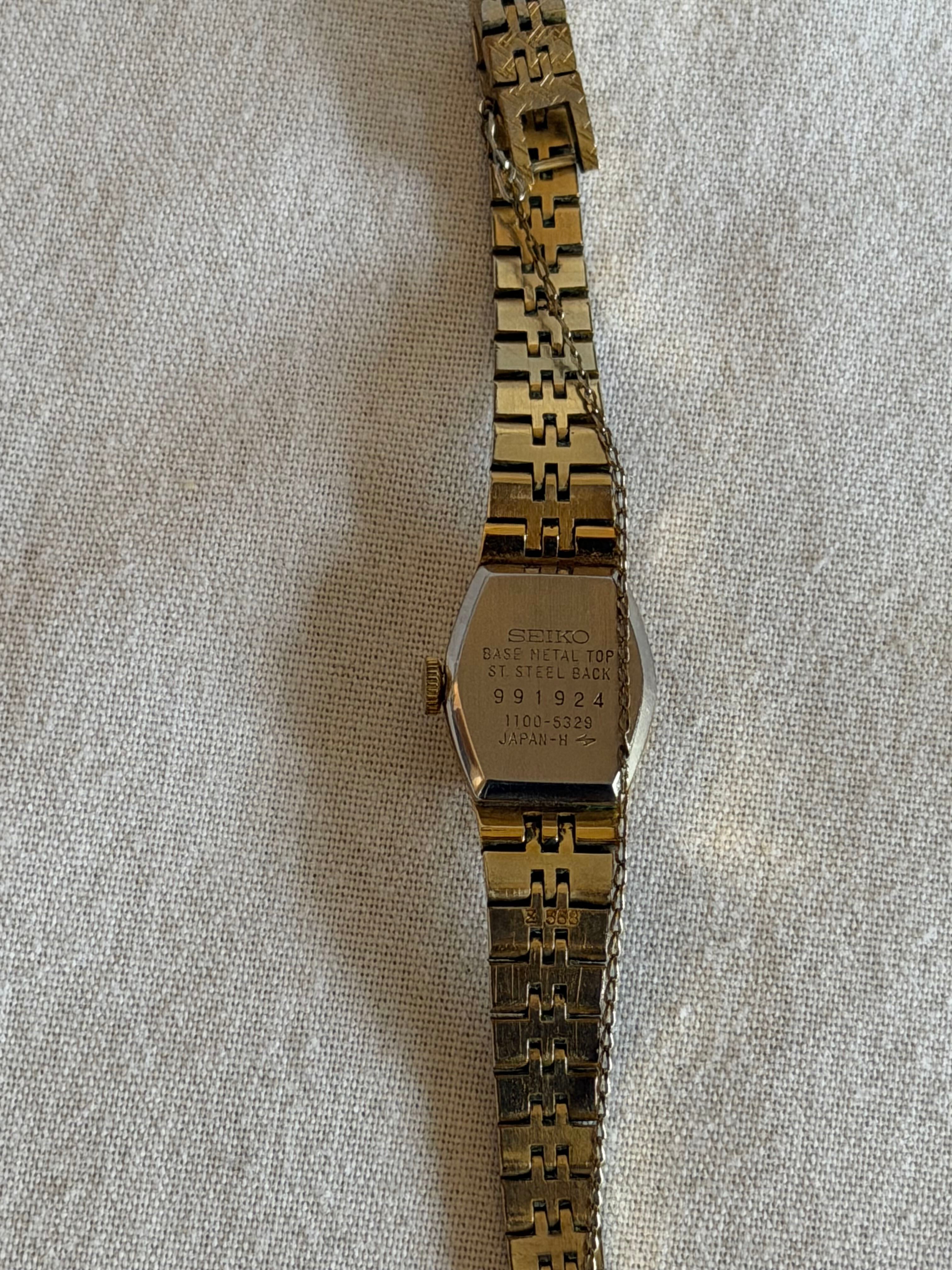 1989 Seiko Gold Dress Watch